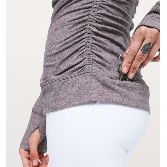 Lululemon Womens 6 Cypress Kiss Half Zip Pullover Athleisure Gym Workout Lounge - Picture 8 of 15